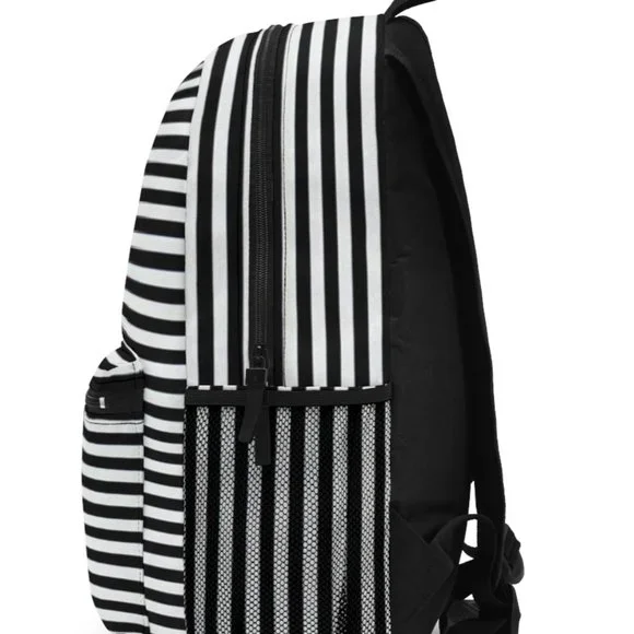 Striped Pattern Backpack - Picture 3 of 5